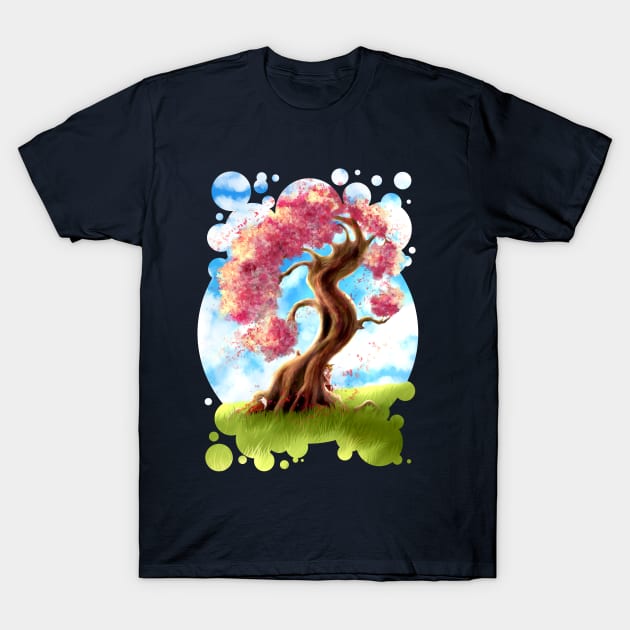 Tree T-Shirt by LilyArt